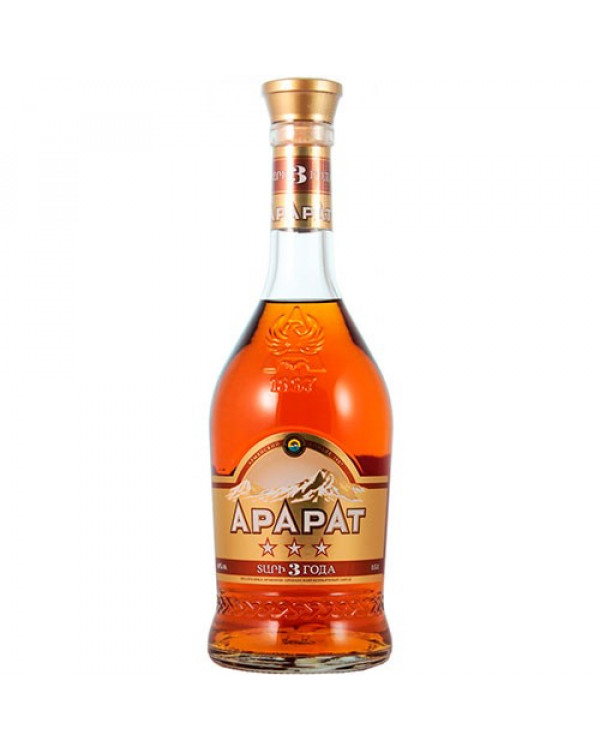 Арарат 3 звезды 0.5л Арарат 3 звезды 0.5л