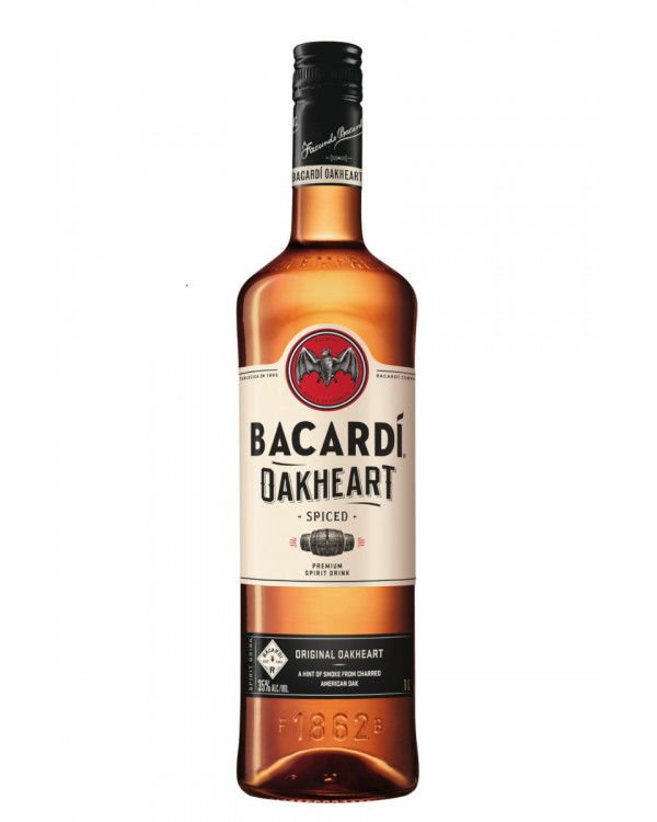 Bacardi Bacardi Oakheart 0.5л Bacardi Bacardi Oakheart 0.5л